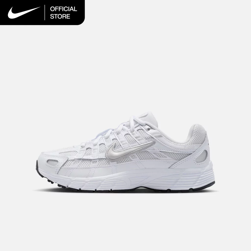 Nike P-6000 Older Kids Platinum Tint: Sneakers Retro untuk Anak